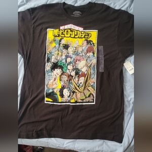 My Hero Acadamia Funimation T‎ Shirt NWT SZ XL